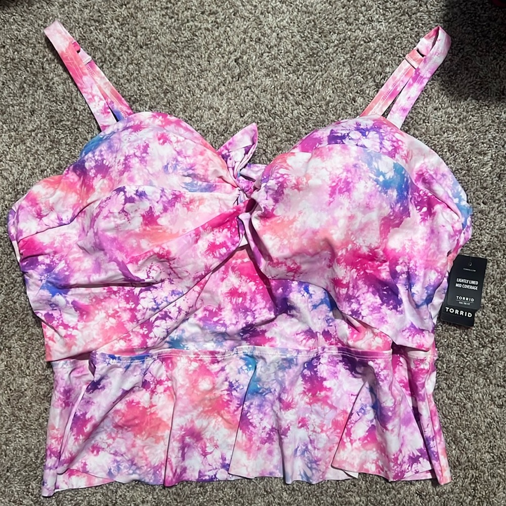 NWT Torrid bathing suit TOP ONLY